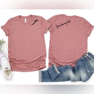 Jesus has my back tee — NWT 🫶🏻